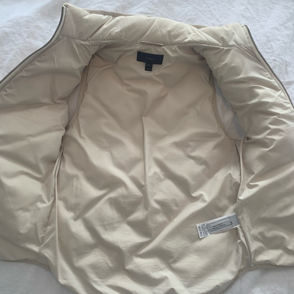 JCREW Down Puffer Vest Size XXS - Picture 6 of 9